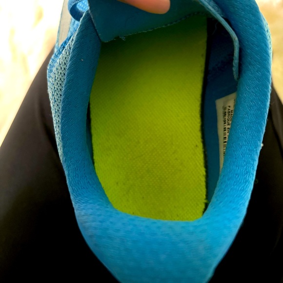 Nike Free Run Light Blue Running Shoes - Picture 9 of 9